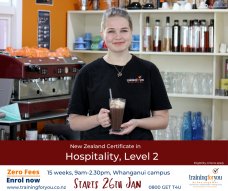 Gain a Hospitality qualification!