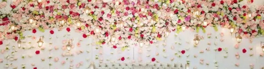 Elegant Flower Walls for Wedding