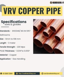 Supplier for Medical Gas Copper Pipe